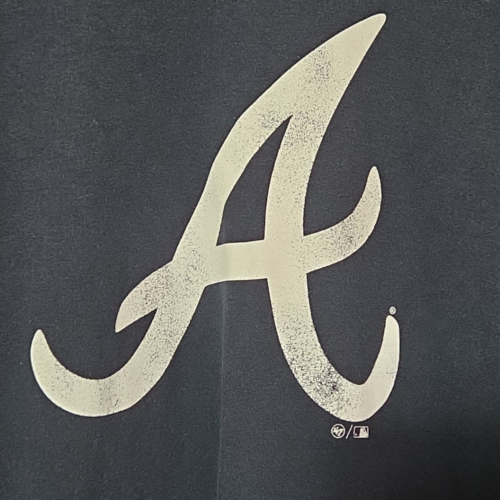 Women's Atlanta Braves Long Sleeve T-Shirt, NWT, XL  Old Tyme Sports - Picture 2 of 7